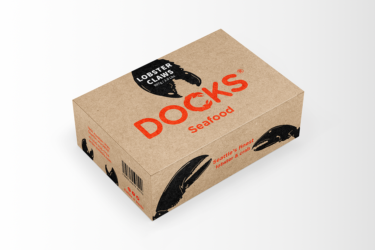 DocksSeafood品牌LOGO设计